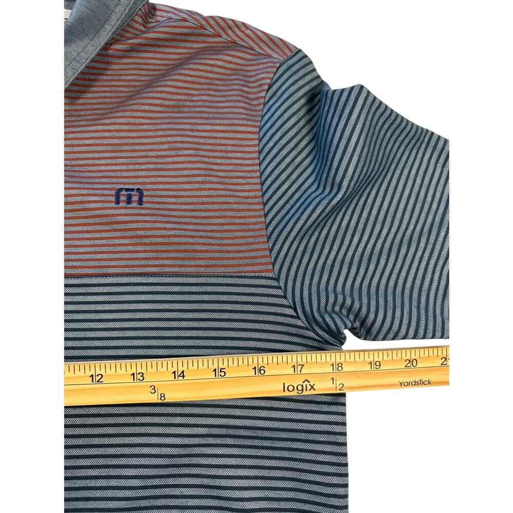 NWOT TravisMathew Pima Cotton Colorblock Polo Shirt – Size S Golfcore - Picture 6 of 9